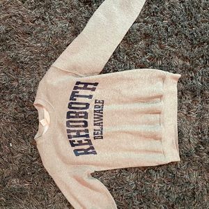 grey rehobeth beach crewneck